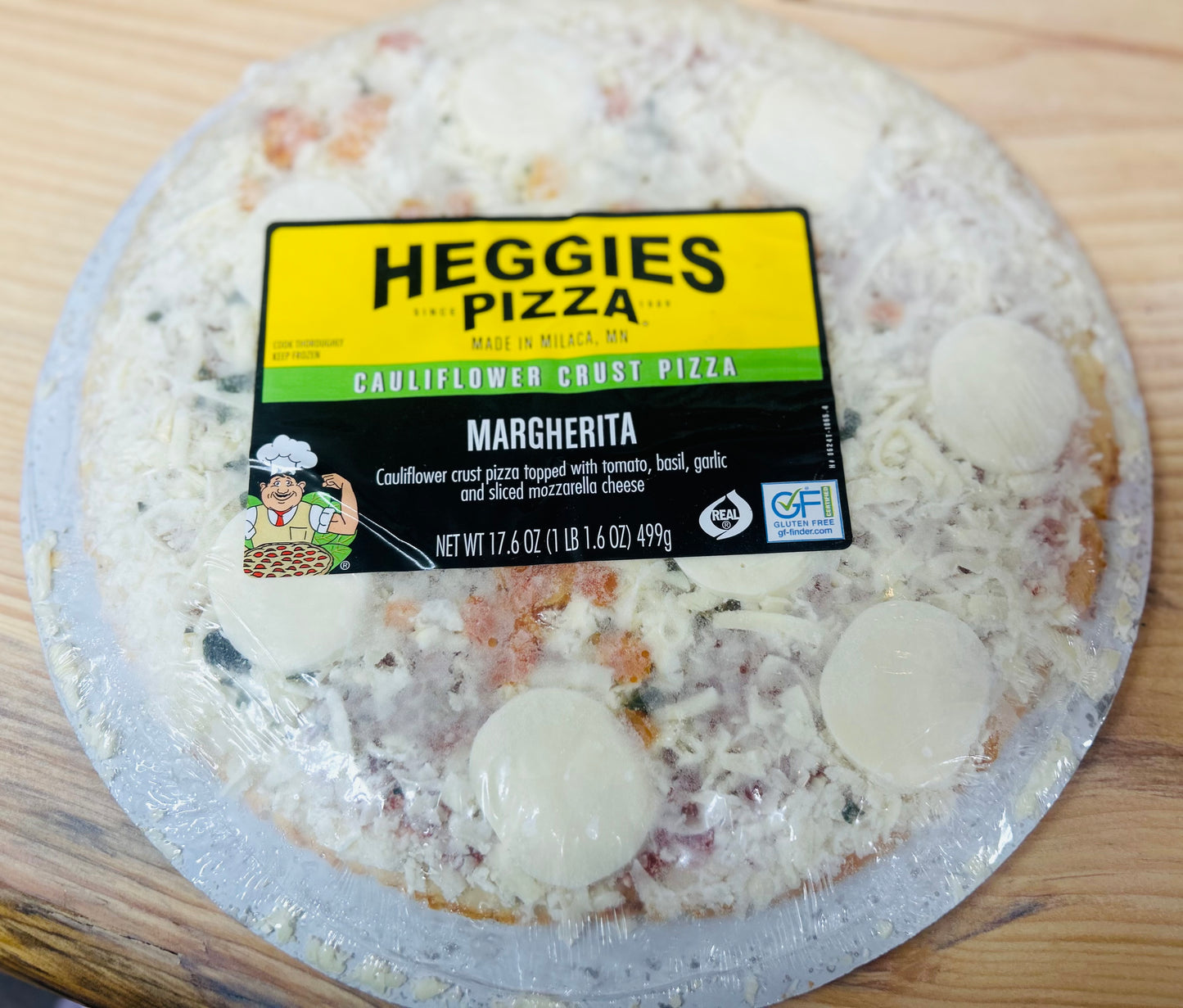 Heggies Gluten Free Pizza